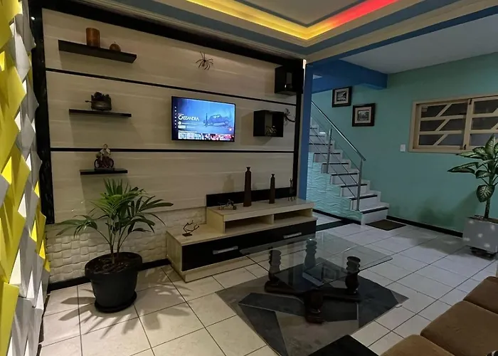 Casa 3 Quartos1Suite Com Frigobar Smart Tv Netflix Ar-Condicionado